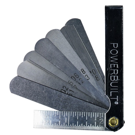 9 Blade Gauge With Ruler